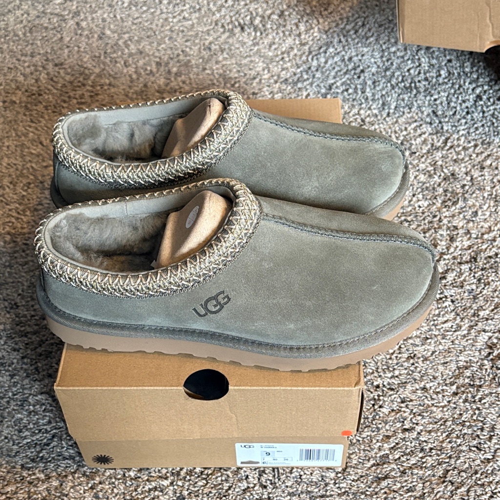 Ugg Tasman Ii Slippers In Moss Green